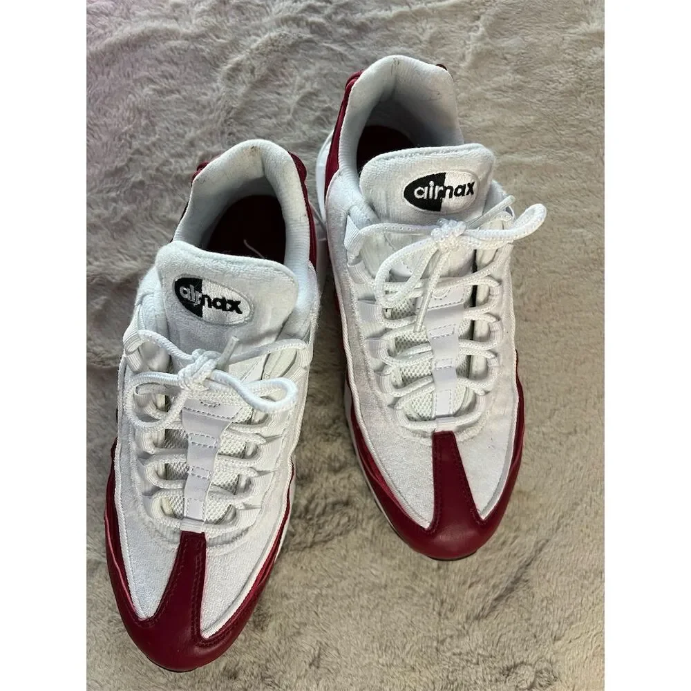 Nike Air Max 95 LX Women's Sneakers Red Size 8.5 Athletic Shoes
